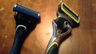 Gillette proshield vs schick hydro 5 [upl. by Anavoig]