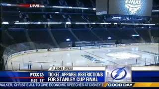 Blackhawks fans mad about Tampa Bay Lightning ticket restrictions [upl. by Culliton739]