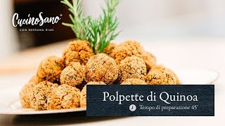 POLPETTE DI QUINOA [upl. by Hevak998]