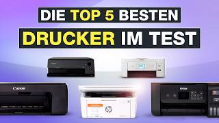 Drucker Test 2024  Die aktuell besten Multifunktionsdrucker im Vergleich  Testventure [upl. by Leelah90]