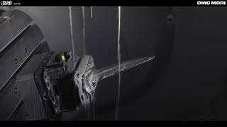 Tebis CADCAM 5axis machining [upl. by Anoiek992]