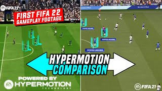 NEW FIFA 22 Gameplay Clip amp HyperMotion Comparison [upl. by Ecirtac250]