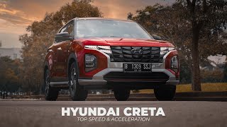 Sekencang Apa SUV Hyundai yang Dibuat di Indonesia  Top Speed Hyundai Creta [upl. by Laresa]