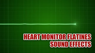 Heart Monitor Flatline Sound ⚕️EKG Flatline Sound [upl. by Anitnahs]