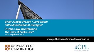 Justice French amp Lord Reed InterJurisdictional Dialogue [upl. by Ayotahs575]