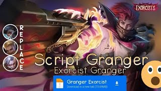 Script skin Granger Exorcist No Password  Full Effect amp Voice  New Update 2024 [upl. by Justine174]