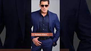 Top 10 Most Popular Actors in The World actors movies trading viralshorts bmw sharukhkhan [upl. by Aerdnaed42]