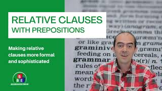 Relative Clauses with Prepositions [upl. by Sivrad124]