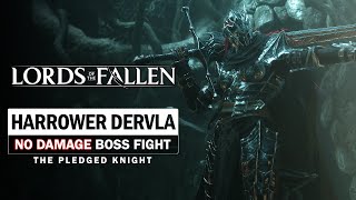 Harrower Dervla the Pledged Knight Boss Fight No Damage Lords of the Fallen [upl. by Ier]