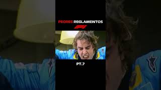 PEORES REGLAMENTOS F1  Pt7 💥 httpsamznto3q5mC8j formula1 automovilismo f1shorts gpf1 [upl. by Nerrej]