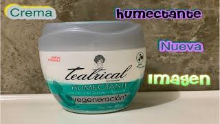 crema teatrical humectante con nueva fórmula⁉️ servira ⁉️ mas o no [upl. by Sitto]