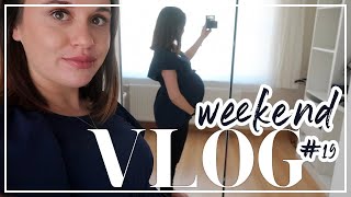 SAMEN VLUCHTKOFFER INPAKKEN  BABY VOORBEREIDINGEN amp LAATSTE BUMP UPDATE 🤰🏻  WEEKENDVLOG 19 [upl. by Ynaffyt]