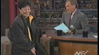 Arpie Dadoyan on The Late Show with David Letterman 1997  Part 2 of 2 [upl. by Ahsekat]