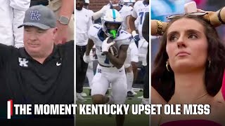 FINAL MOMENTS AS KENTUCKY UPSETS NO 6 OLE MISS 😱 [upl. by Komarek168]