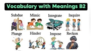 Vocabulary with Meanings amp Examples  vocabulary [upl. by Suanne120]