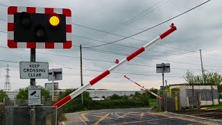 Broad Oak Level Crossing Kent [upl. by Odlaniger]