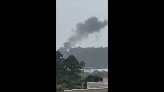 Local Captures Tailspin of Deadly Brazil Plane Crash [upl. by Imogene651]