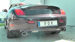 FOX Exhaust Lexus SC430 [upl. by Ahsekan]