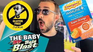 Gluten Free Food Review Baja Blast with EmergenC Super Orange [upl. by Rehpatsirhc]