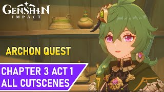 Archon Quest Chapter 3 Act 1  Sumeru Archon Quest  Genshin Impact 30 [upl. by Slater]