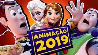 8 FILMES DE ANIMAÇÃO MAIS ESPERADOS DE 2019 [upl. by Aner]