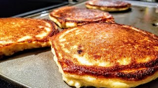 Pancake crispy edges pancakes eggs subscribe [upl. by Audy]