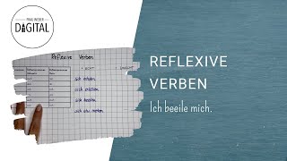 Reflexive Verben inkl Arbeitsblatt [upl. by Elesig]