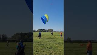 Relaxt day of paragliding in the Netherlands Schalkwijk parapente paraglide [upl. by Glynnis]