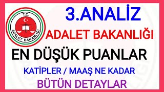 ADALET BAKANLIĞI EN DÜŞÜK PUANLAR✅ ZABIT KATİBİ İCRA KATİBİ CTE İNFAZ KURUMU KATİP NE İŞ YAPAR DETAY [upl. by Reta]