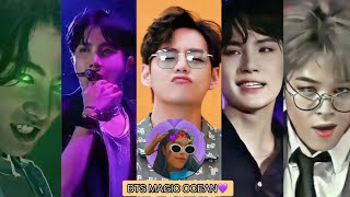 BTS Tiktokinsta reels videos🥵🔥bts Hindi amp English Mix videos bts compilation video😍💜Part1 [upl. by Simetra32]