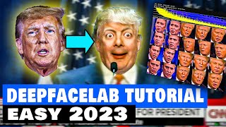 Easy DeepFake Tutorial using DeepFaceLab  Part 1 2023 [upl. by Sardse]