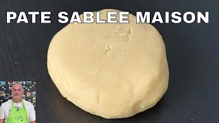 recette facile de pate sablée maison [upl. by Yrram253]