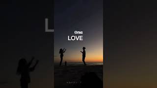 one love song lyrics ❤️shortvideo love viral  short lyrics song [upl. by Eseela]