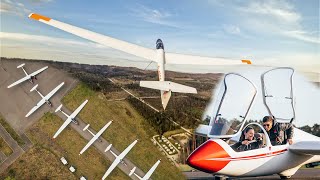 How to become a GLIDER PILOT  Segelflugschule Oerlinghausen Ep 1 [upl. by Aidua]