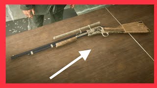 Top 3 varmint rifle customization Red dead redemption 2 [upl. by Karame691]