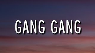 KSI  Gang Gang Lyrics ft Deno JAY1 [upl. by Nirik]