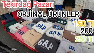 Tekirdağ Perşembe Pazarı keşfet vlog pazar [upl. by Northrop329]