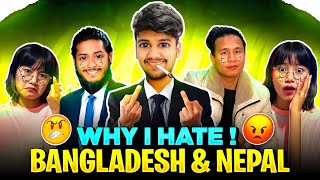 Why I Hate Bangladesh amp Nepal 🤔  BOSS OFFICIAL [upl. by Akemeuwkuhc66]