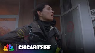 Kidd Saves Kylie from a Fire  Chicago Fire  NBC [upl. by Eceined]