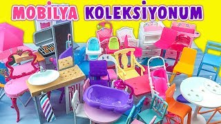 Kız oyunu Sevcan ve Ümit Barbie için iki farklı salon dekoru yapıyor Barbie hangisini seçecek [upl. by Ilek500]