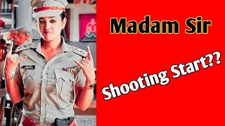 Madam Sir Season 2 Gulki Joshi Shooting Start [upl. by Nellak975]