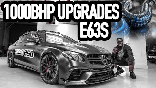 MY 1000BHP E63S GETS NEW TITANIUM INTAKES CRAZY IMPROVEMENT 🙉😳😨 [upl. by Lananna]