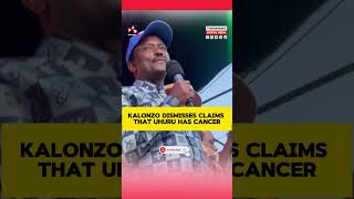 Kalonzo ismisses claims that Uhuru has cancer rutospeechtoday rigathigachagua uhuru ruto azimio [upl. by Htebasil]