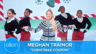 Meghan Trainor Performs Christmas Coupon [upl. by Viehmann]