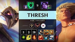 Thresh Support vs Taric  KR Grandmaster Patch 1420 [upl. by Blackman104]