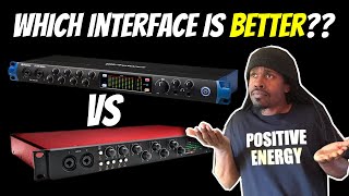 Presonus Studio 1824c vs Focusrite Scarlett 18i20 [upl. by Karwan]