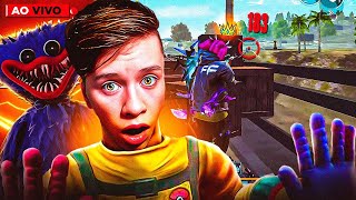 FREE FIRE MESTRE E POPPY PLAYTIME 2🏆 APELAPATO LIVE ON 💙 MEGA [upl. by Nnylimaj463]