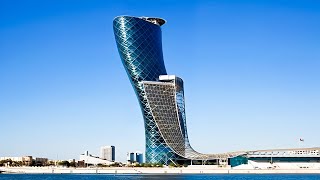 Andaz Capital Gate Hotel Abu Dhabi  Guinness World RecordHolding Leaning Tower 4K Tour [upl. by Bowne]