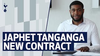 INTERVIEW  JAPHET TANGANGA SIGNS NEW CONTRACT [upl. by Tandi]