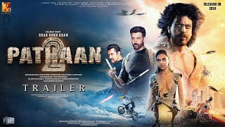 Pathaan 2  Announcement Trailer  Shah Rukh Khan  Salmaan Khan  Hrithik Roshan Deepika Padukone [upl. by Ariet]